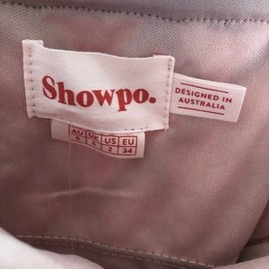 rhythm of love dress in rose gold